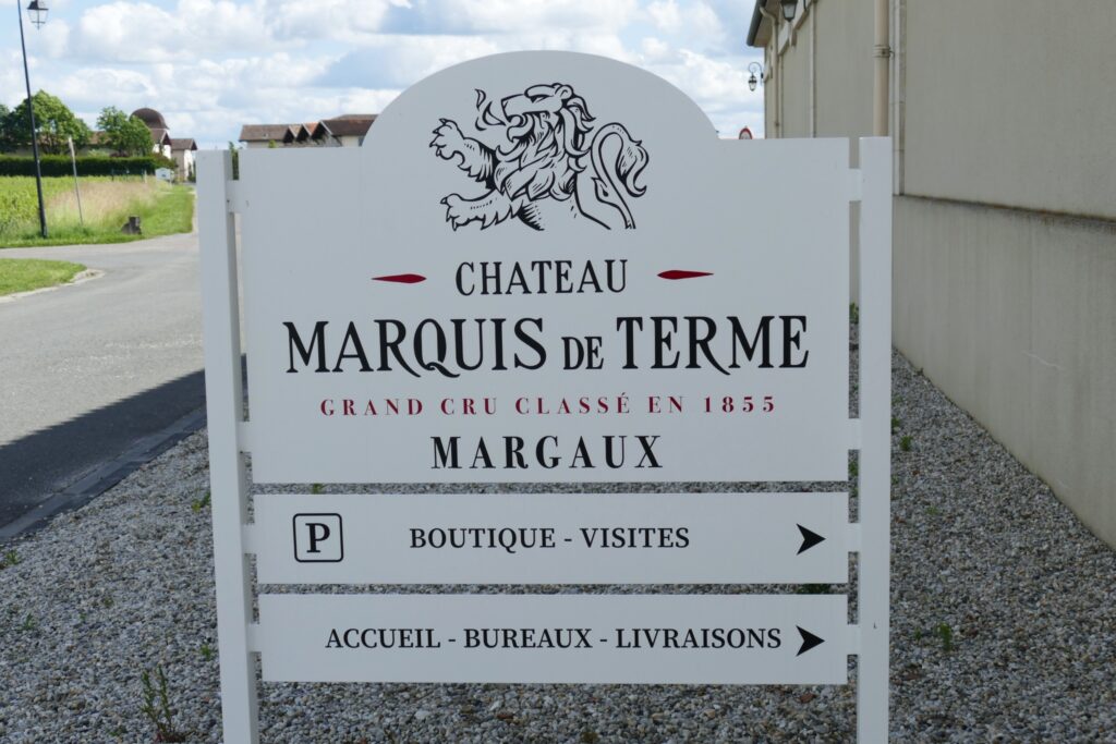 Château Marquis de Terme Margaux Grand Cru Classé en 1855
